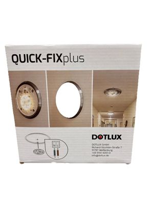 Dotlux LED-Sanierungsleuchte QUICK-FIXplus 12W 3000K Art.-Nr.: DLX-3378-130170