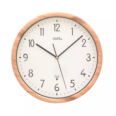 AMS - 5576 - Wanduhr - Quarz Funk - 30cm