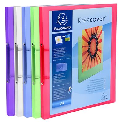 Exacompta Ringbuch A4 KC Chroma 2R 15mm sort