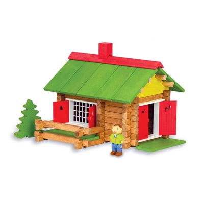 Actionfiguren Jeujura My Wooden Chalet 100 Stücke Playset