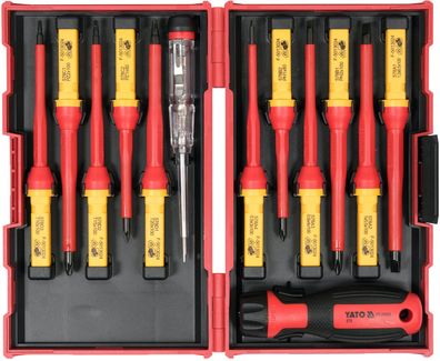 Isolierter Schraubendreher Satz VDE 1000V PH+PZ+Flach+Torx 13-teilig