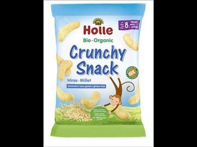 Holle 3x Bio-Crunchy Snack Hirse 25g