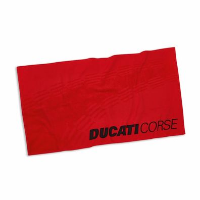 DUCATI DC Livery Frottee Fitnesstuch Handtuch rot 90 x 50 cm * * NEU** 987712850