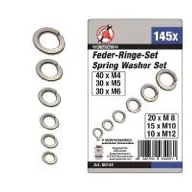 BGS 8054 Hohlsplint Federstift Spannstift Splint Stift 450-tlg. Satz