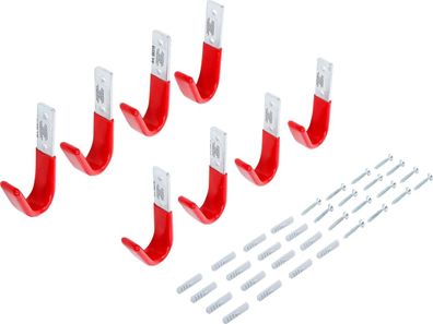 BGS-88318 Wandhaken-Satz, 8-tlg