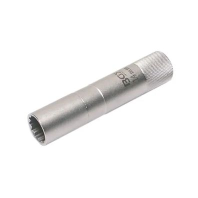 BGS-2446 Zündkerzen-Einsatz 14 mm, 12-Kant, 10 (3/8), Länge 90 mm