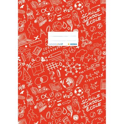 Herma Heftschoner Schoolydoo PP A4 rot