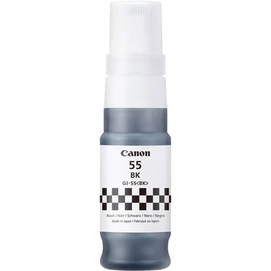Canon GI-55 BK Originaltinte Schwarz-Black (6292C001) / 70ml / 3000 Seiten