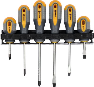 Schraubendreher Satz PH+Flach, magnetisch 6-teilig