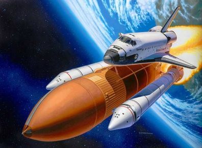 Revell Space Shuttle Discovery & Booster Rockets 1:144 Revell 04736 Bausatz