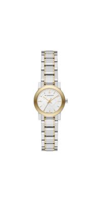 Burberry The City Damenuhr silber gold