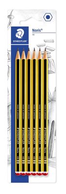 Staedtler Bleistift Noris HB x6 BK 100% PEFC