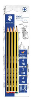 Staedtler Bleistift Noris B-HB-H BK 100% PEFC 4007817120125