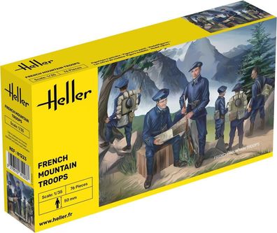 Heller 1:35 81223 French Mountain Troops - NEU