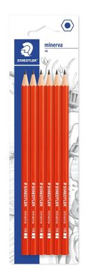 Staedtler Bleistift minerva HB x6 BK FSC 100