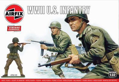 Airfix 1:32 A02703V WWII U.S. Infantry - NEU