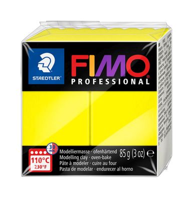 Staedtler Mod. masse Fimo prof 85g zitronengel