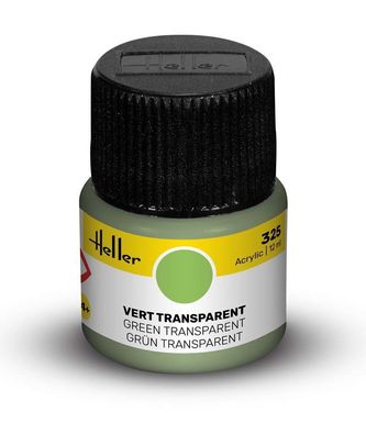 Heller 9325 Acrylic Colour 325 Green Transparent - NEU