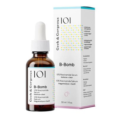 Geek&Gorgeous Serum B-Bomb 10%Niacinamide, 30 ml