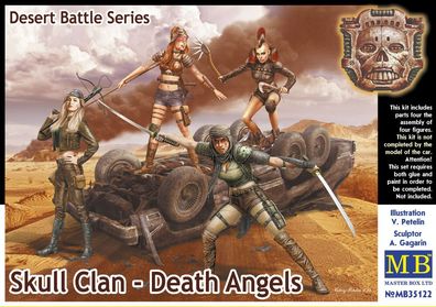 Master Box Ltd. 1:35 35122 Skull Clan-Death Angels, esert Battle Se - NEU