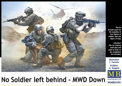 Master Box Ltd. 1:35 35181 No Soldier left behind - MWD Down - NEU