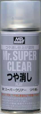 Mr Hobby - Gunze B-514 Mr Hobby -Gunze Mr. Super Clear Flat Spray (170 ml) - NEU