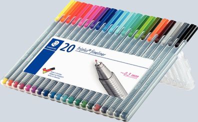 Staedtler Fineliner triplus rPP, 20ST