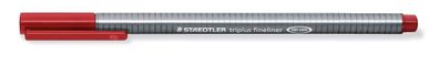 Staedtler Fineliner triplus rPP karminrot