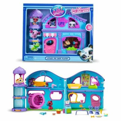 Playset Bandai The Big House Littlest Pet Shop 22 Stücke