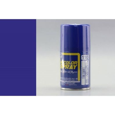 Mr Hobby - Gunze S-110 Mr Hobby -Gunze Mr. Color Spray (100 ml) Character Blue - NEU