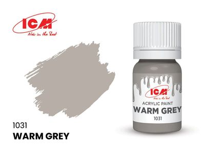 ICM 1031 GREY Warm Grey bottle 12 ml - NEU