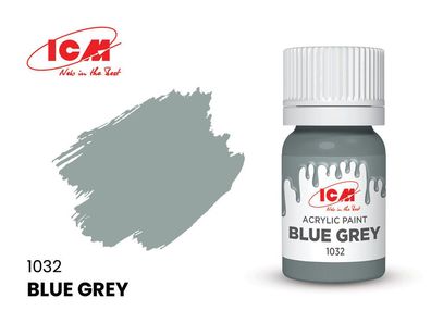 ICM 1032 GREY Blue Grey bottle 12 ml - NEU