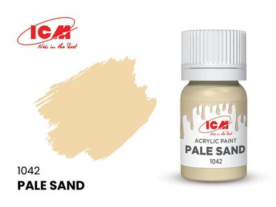 ICM 1042 BEIGE Pale Sand bottle 12 ml - NEU