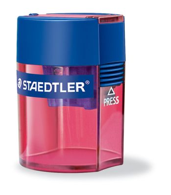 Dosenspitzer Staedtler, 8,2 mm Ø, 40 x 56 x 42 mm, 4 Farbkombinationen