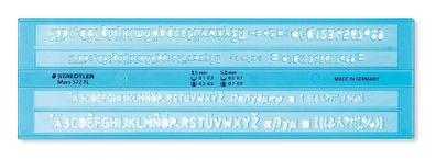 Staedtler Schriftschablone 3,5mm + 5mm