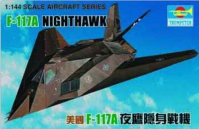 Trumpeter 1:144 1330 Lockheed F-117 A Night Hawk - NEU