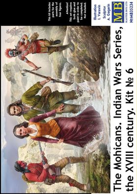 Master Box Ltd. 1:35 35234 The Mohicans. Indian Wars Series, the XVIII century. Kit ?