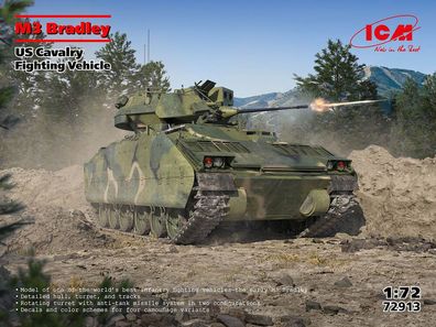 ICM 1:72 72913 M3 Bradley, US Cavalry Fighting Vehicle - NEU