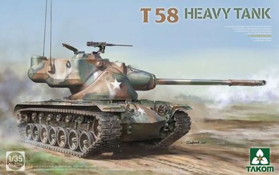 Takom 1:35 TAK2204 T58 Heavy Tank - NEU