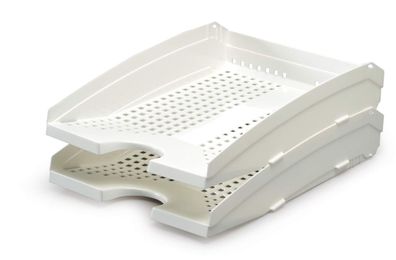 Durable Briefablageschale A4 bis C4 ws TREND mit Öffnungswinkel