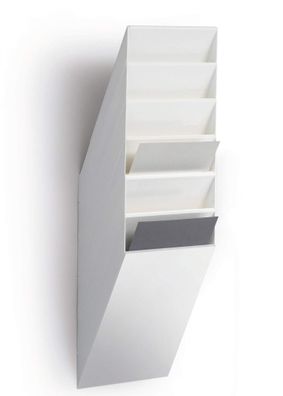Durable Prospektspenderset A4 ws Flexiboxx 6 Fächer
