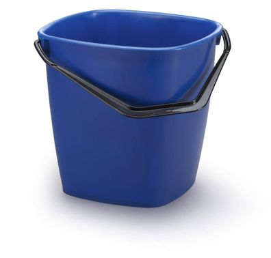 Durable Eimer rechteckig 14l bl BUCKET 14 stabil mit Handgriff
