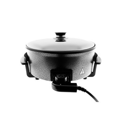 Pizza Pan Pfanne 1500W Multifunktionspfanne Grillpfanne Antihaftbeschichtet