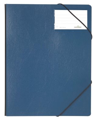 Durable Eckspanner A4 Kunststoff d bl