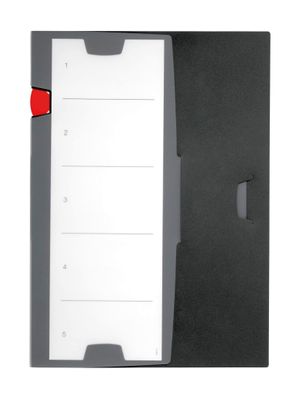 Durable Organisationsmappe A4 PP d. gr mit vorgedrucktem Drehelement