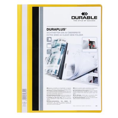 Durable Angebotshefter Duraplus A4 ge transp Deckblatt mit Tasche