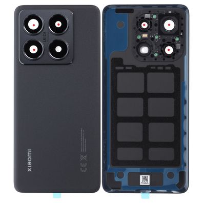 Xiaomi 14T Pro 2407FPN8EG Akkudeckel Titan Schwarz Glas Kameralinse 56001800N1200
