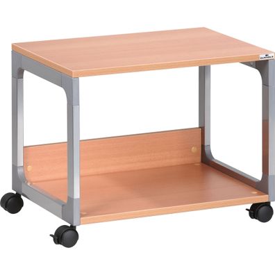 Durable Druckerwagen si. br 48 SYSTEM Multifunktionswagen m 2 Böden