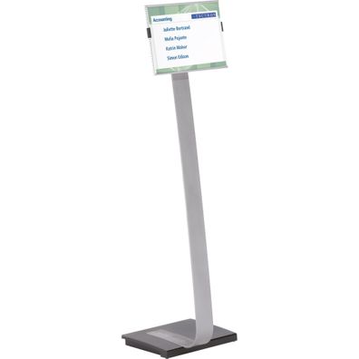 Durable Bodenständer INFO SIGN stand A3 aus Aluminium mit Infotafel