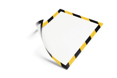 Durable Info-Rahmen A4 ge/sw 5St DURAFRAME® Security magn